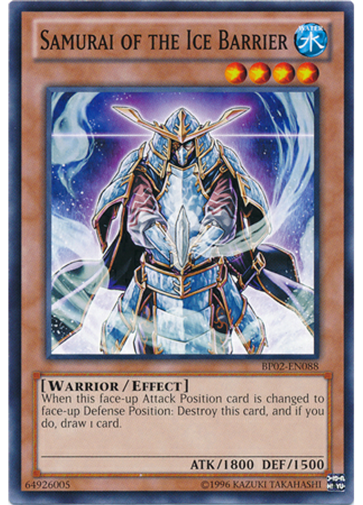 Samurai of the Ice Barrier (Common Unlimited)