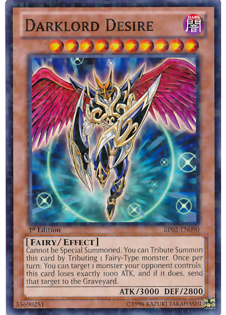Darklord Desire (Mosaic Rare 1st Edition)