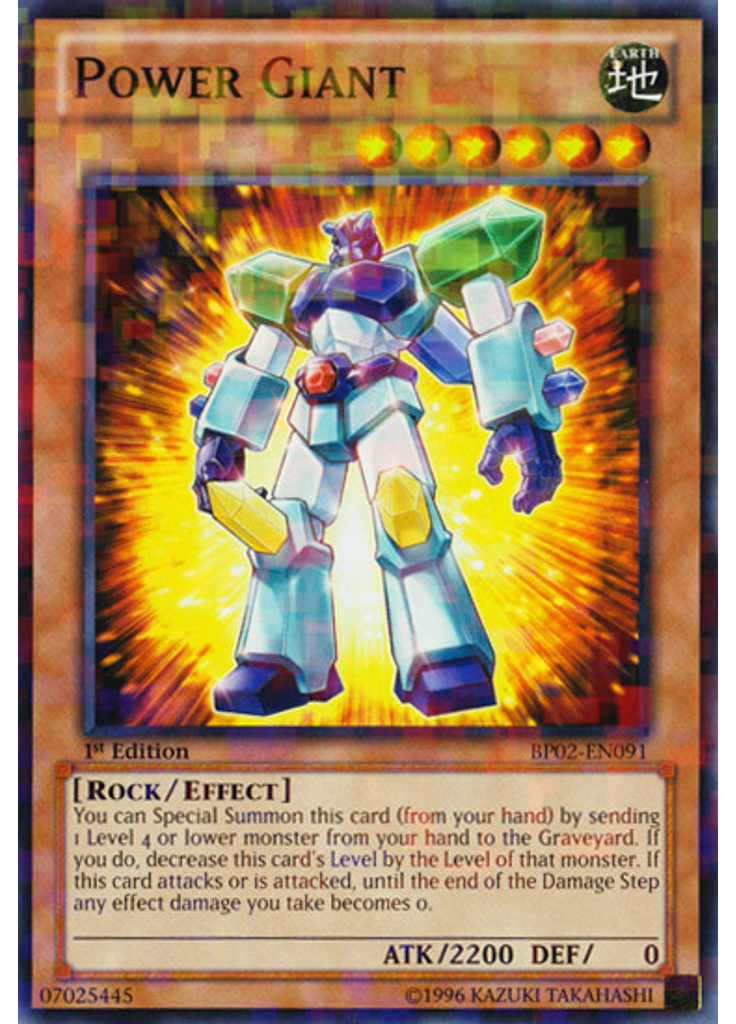 Power Giant (Mosaic Rare 1st Edition)