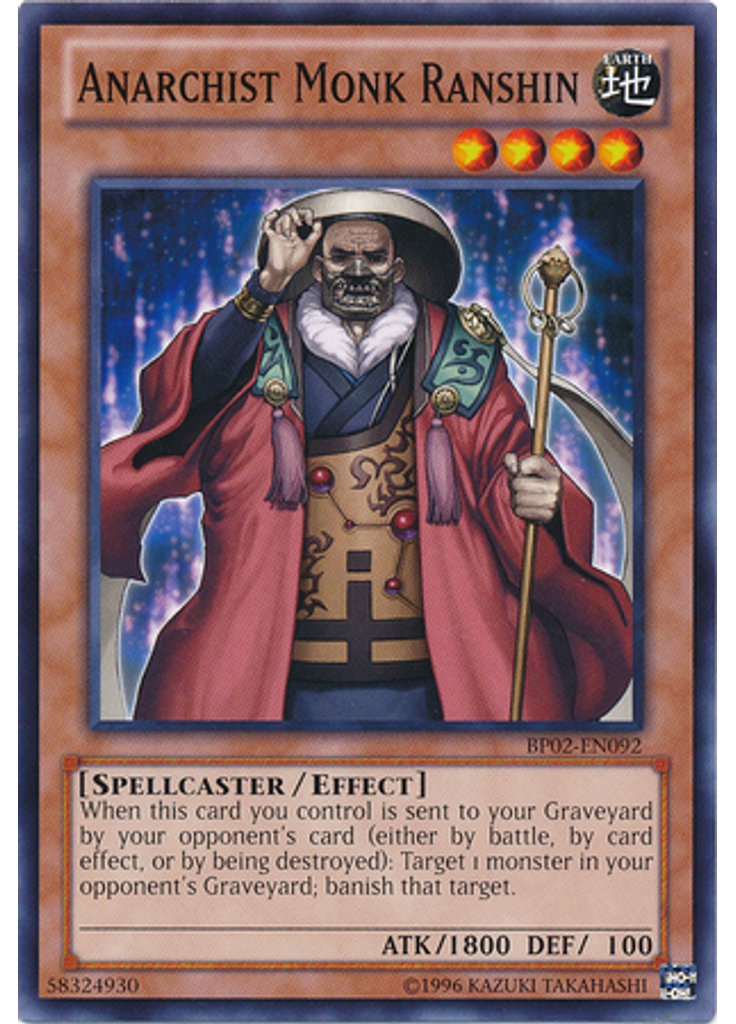 Anarchist Monk Ranshin (Common Unlimited)