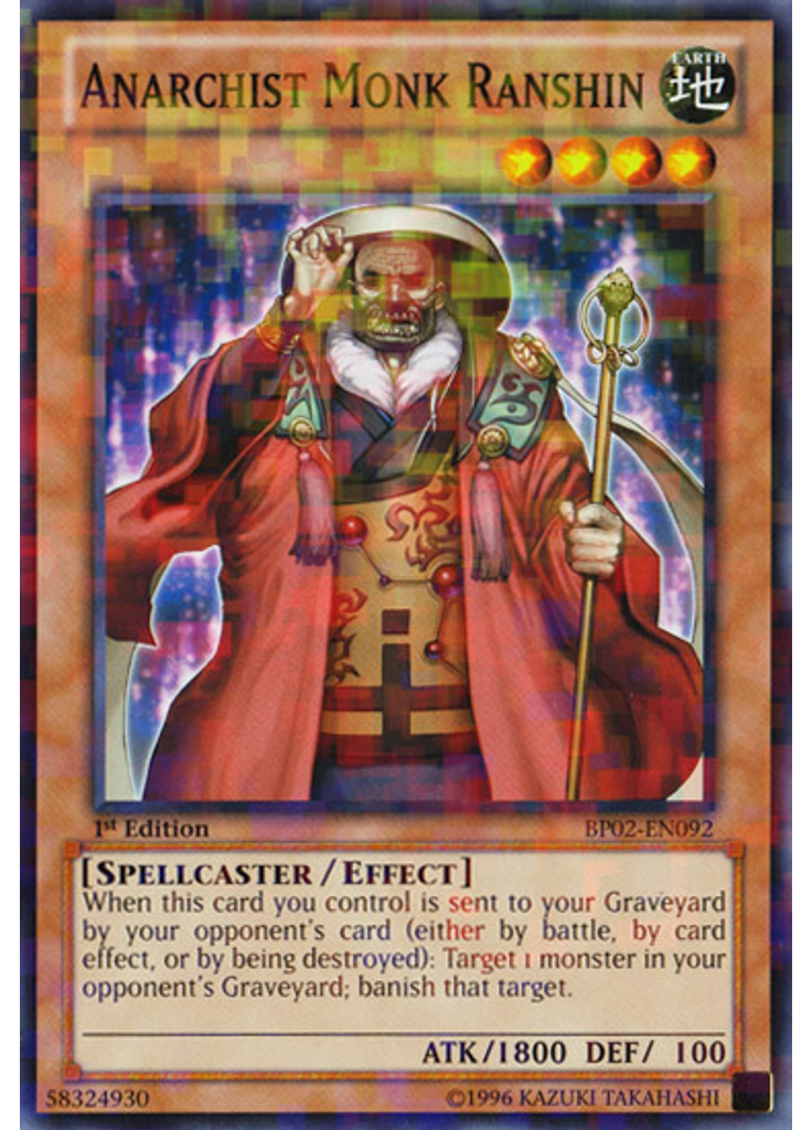 Anarchist Monk Ranshin (Mosaic Rare 1st Edition)