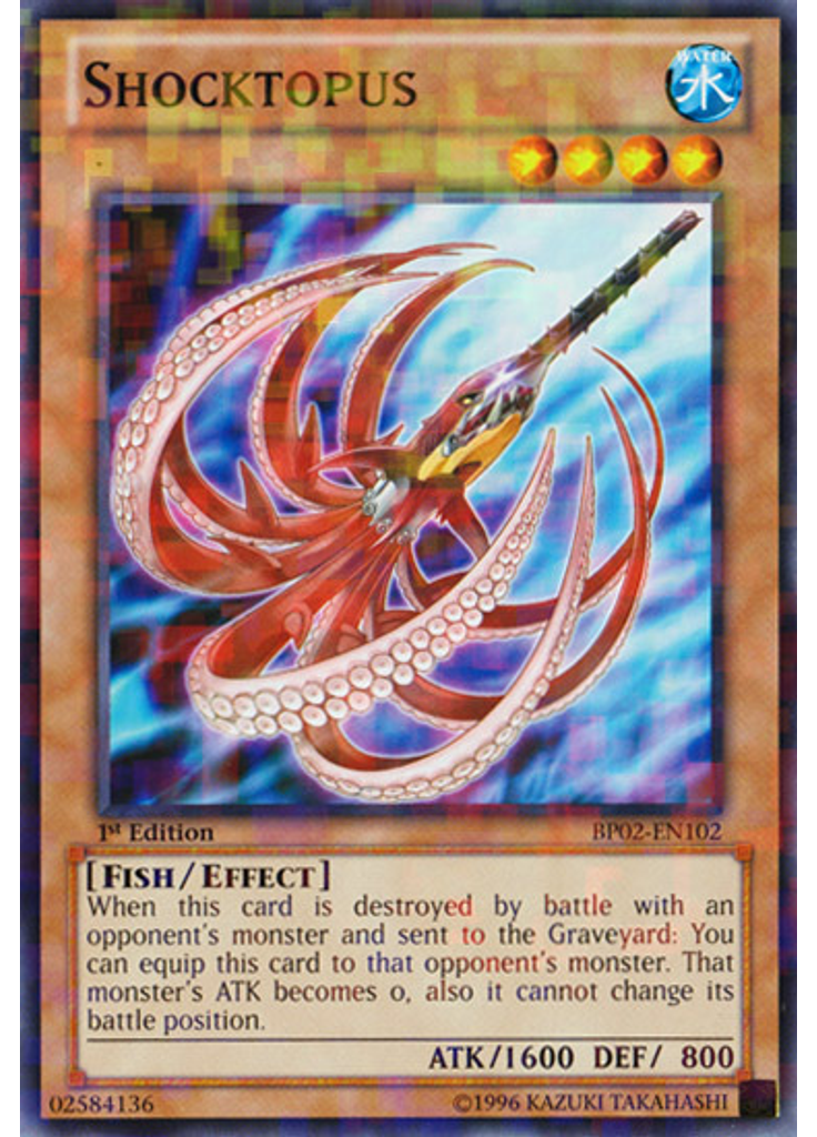 Shocktopus (Mosaic Rare 1st Edition)