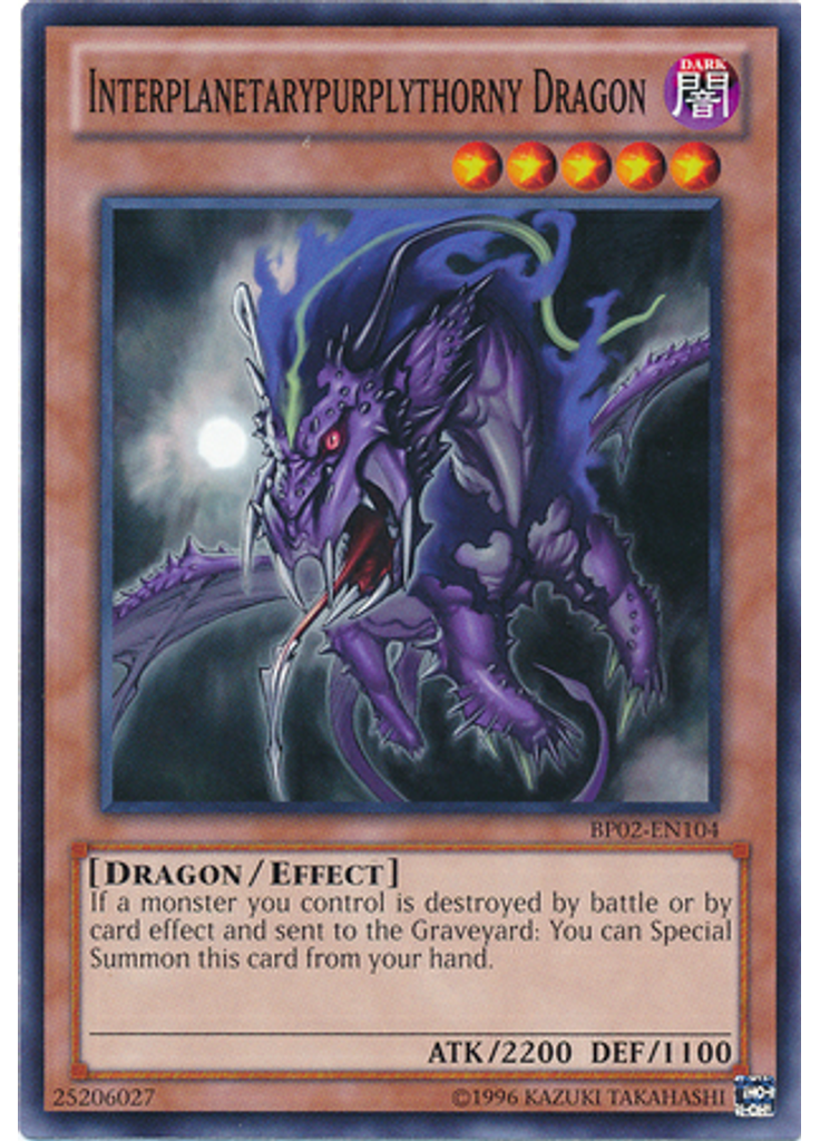Interplanetarypurplythorny Dragon (Common Unlimited)