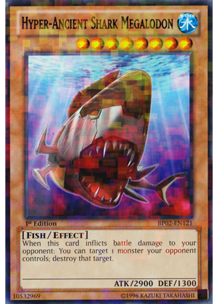 Hyper-Ancient Shark Megalodon (Mosaic Rare 1st Edition)