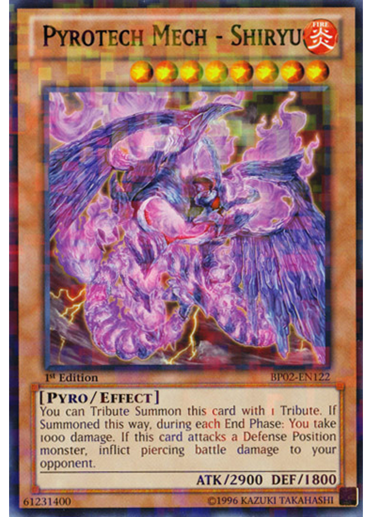 Pyrotech Mech - Shiryu (Mosaic Rare 1st Edition)