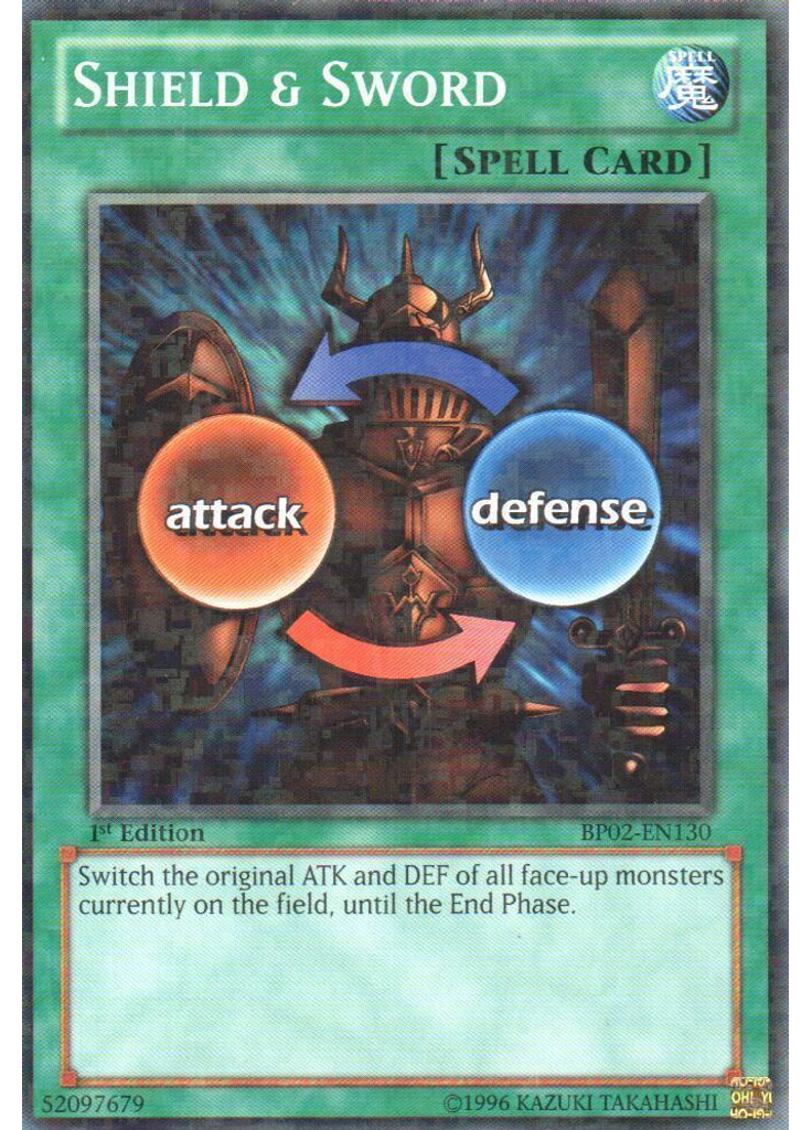Shield & Sword (Mosaic Rare 1st Edition)