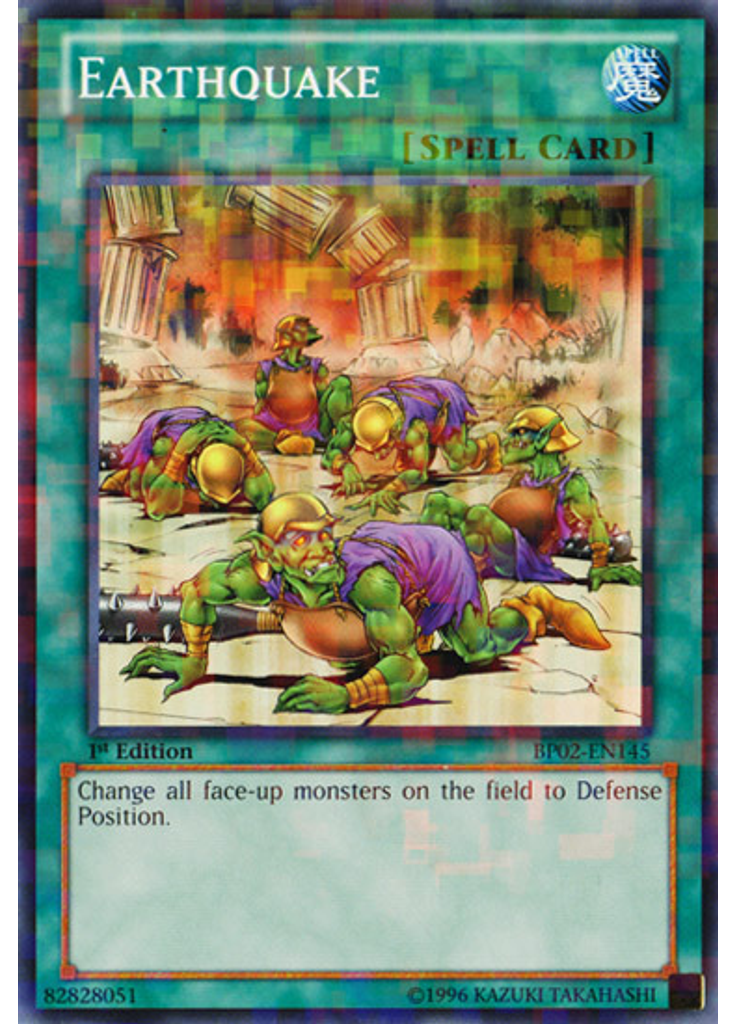 Earthquake (Mosaic Rare 1st Edition)