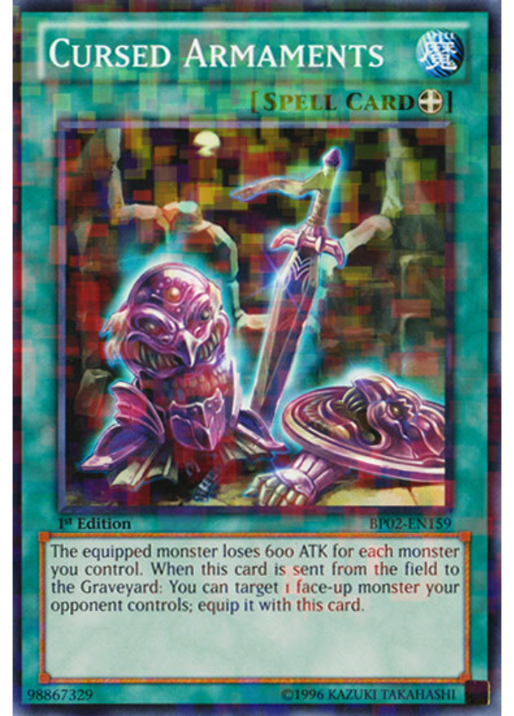 Cursed Armaments (Mosaic Rare 1st Edition)