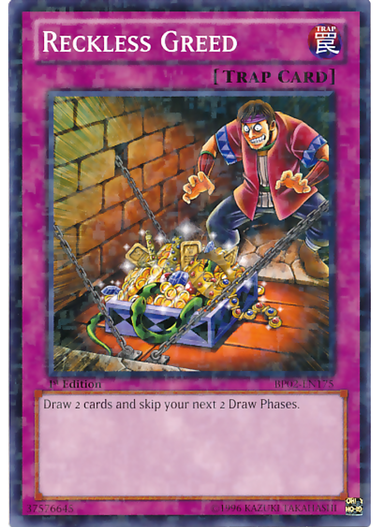 Reckless Greed (Mosaic Rare 1st Edition)