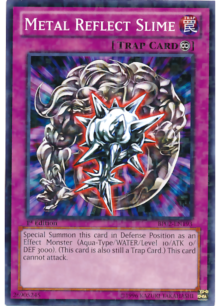 Metal Reflect Slime (Mosaic Rare 1st Edition)