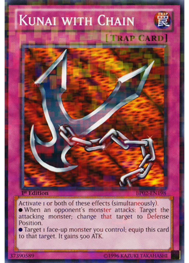 Kunai with Chain (Mosaic Rare 1st Edition)