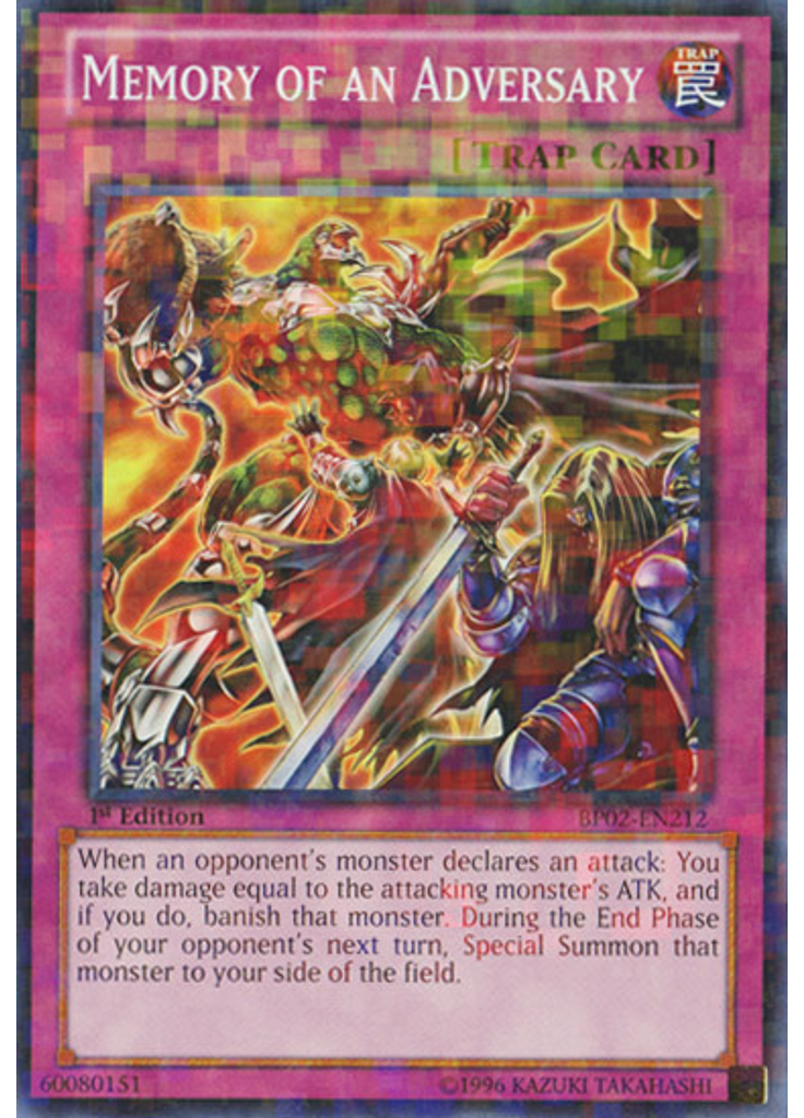 Memory of an Adversary (Mosaic Rare 1st Edition)