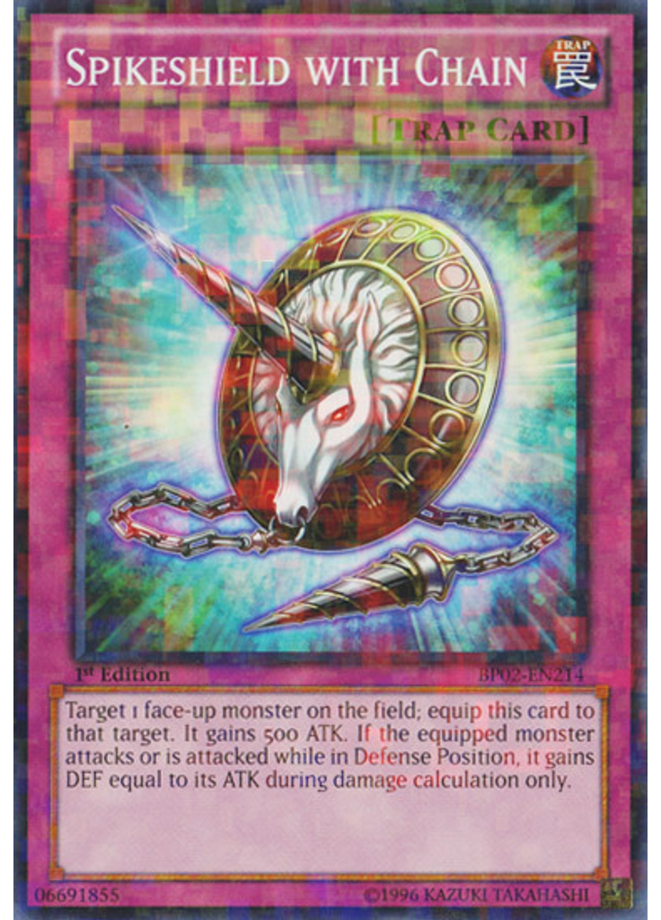 Spikeshield with Chain (Mosaic Rare 1st Edition)