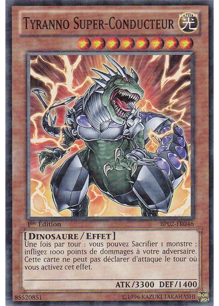 Tyranno Super-Conducteur (Mosaic Rare 1st Edition)