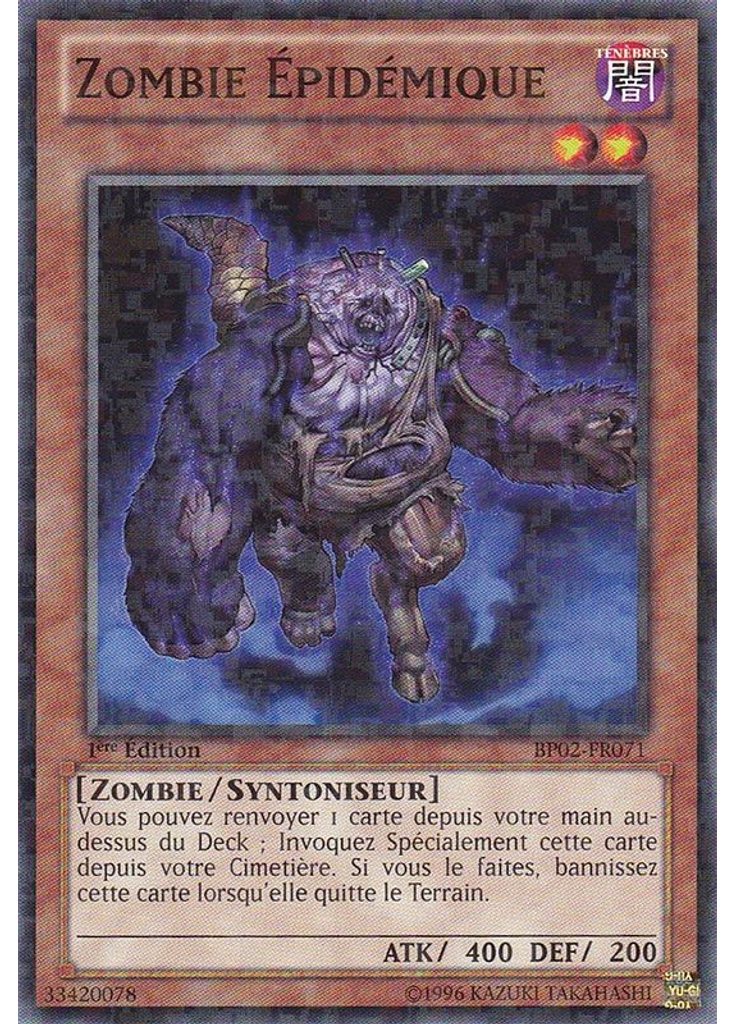 Zombie Épidémique (Mosaic Rare 1st Edition)