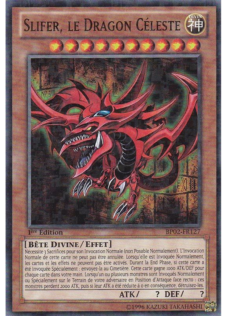 Slifer, le Dragon Céleste