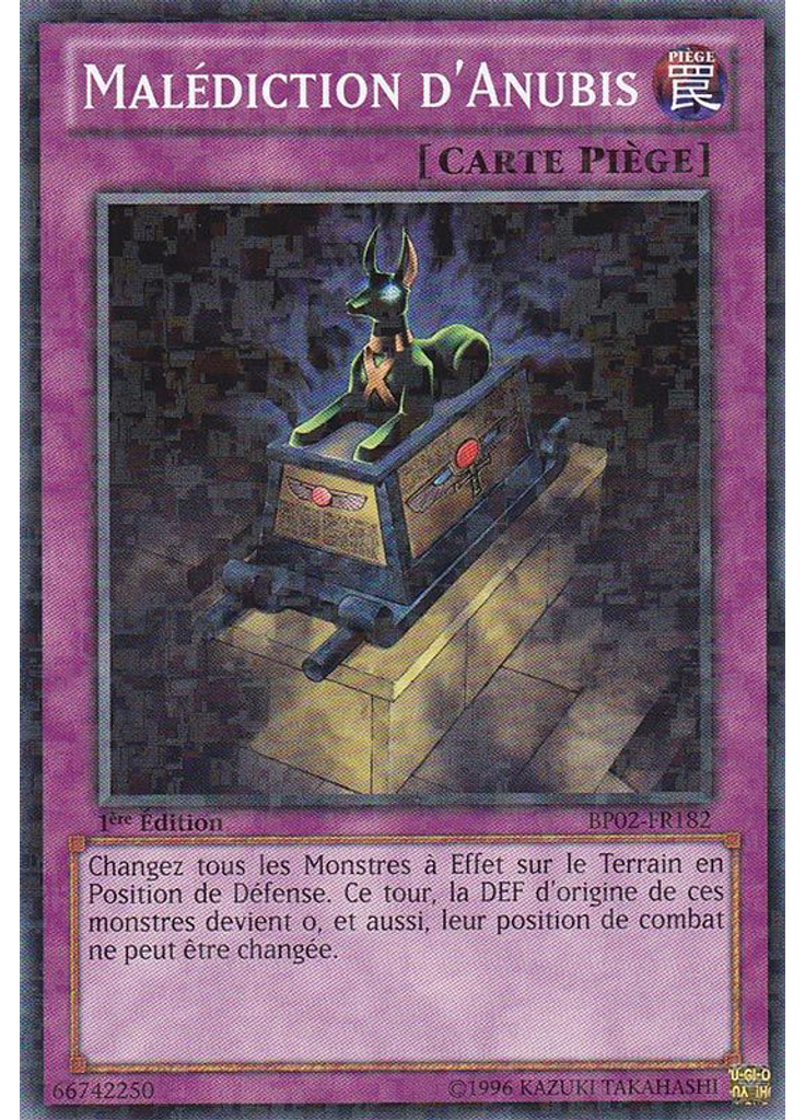Malédiction d'Anubis (Mosaic Rare 1st Edition)