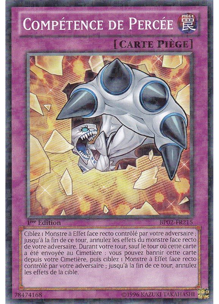 Compétence de Percée (Mosaic Rare 1st Edition)