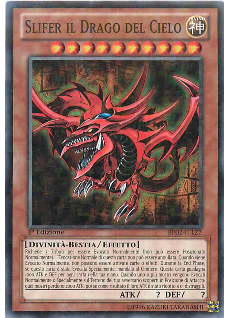 Slifer il Drago del Cielo