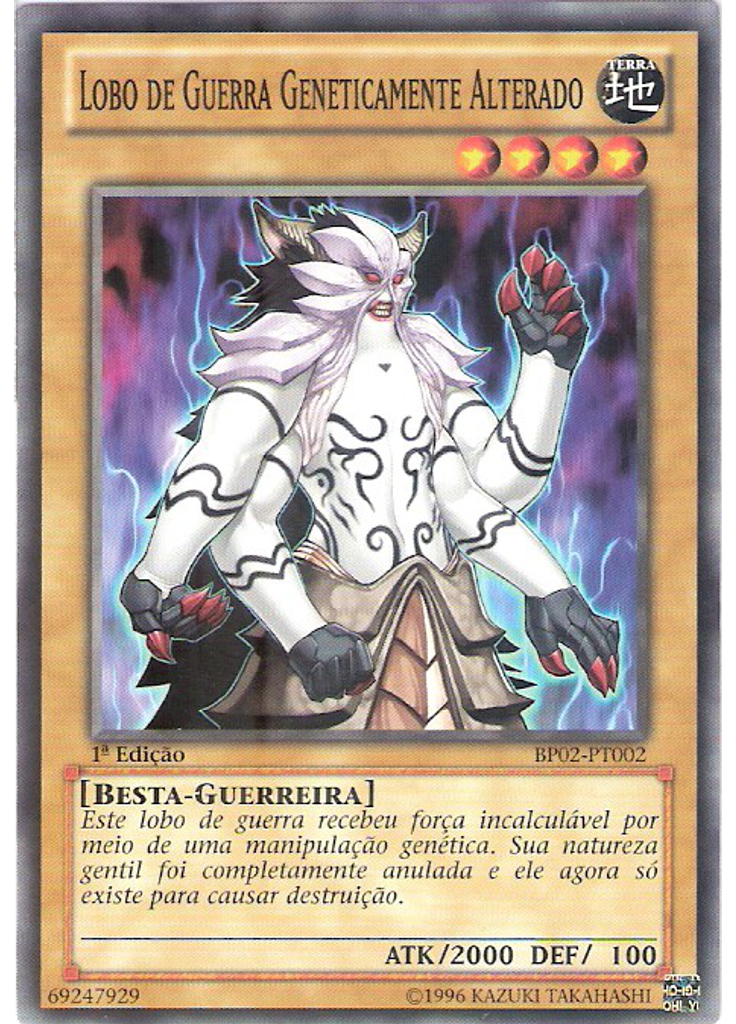 Lobo de Guerra Geneticamente Alterado