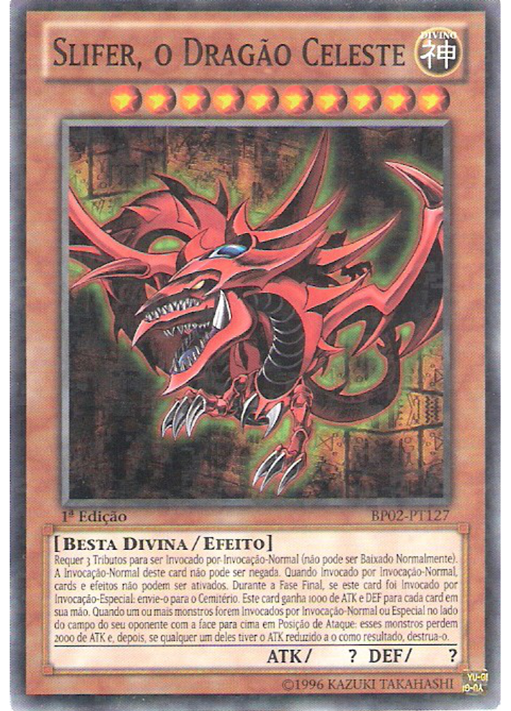 Slifer, o Dragão Celeste