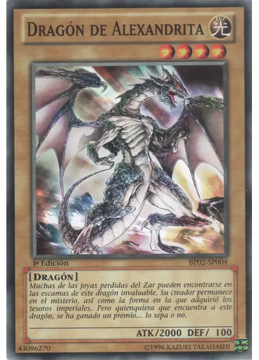 Dragón de Alexandrita