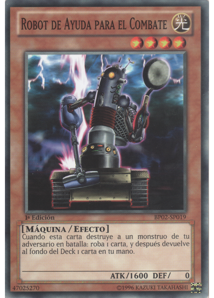 Robot de Ayuda para el Combate