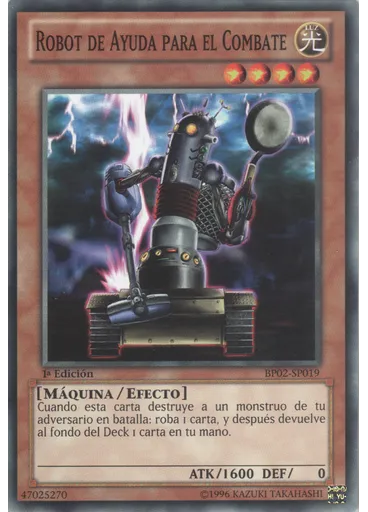 Robot de Ayuda para el Combate