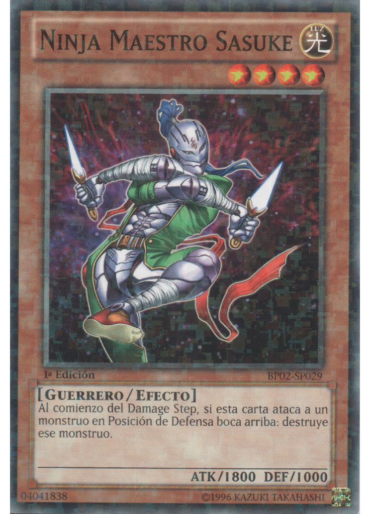 Ninja Maestro Sasuke (Mosaic Rare 1st Edition)