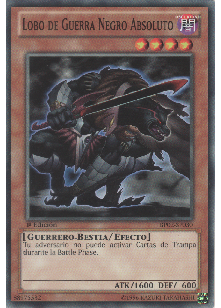 Lobo de Guerra Negro Absoluto