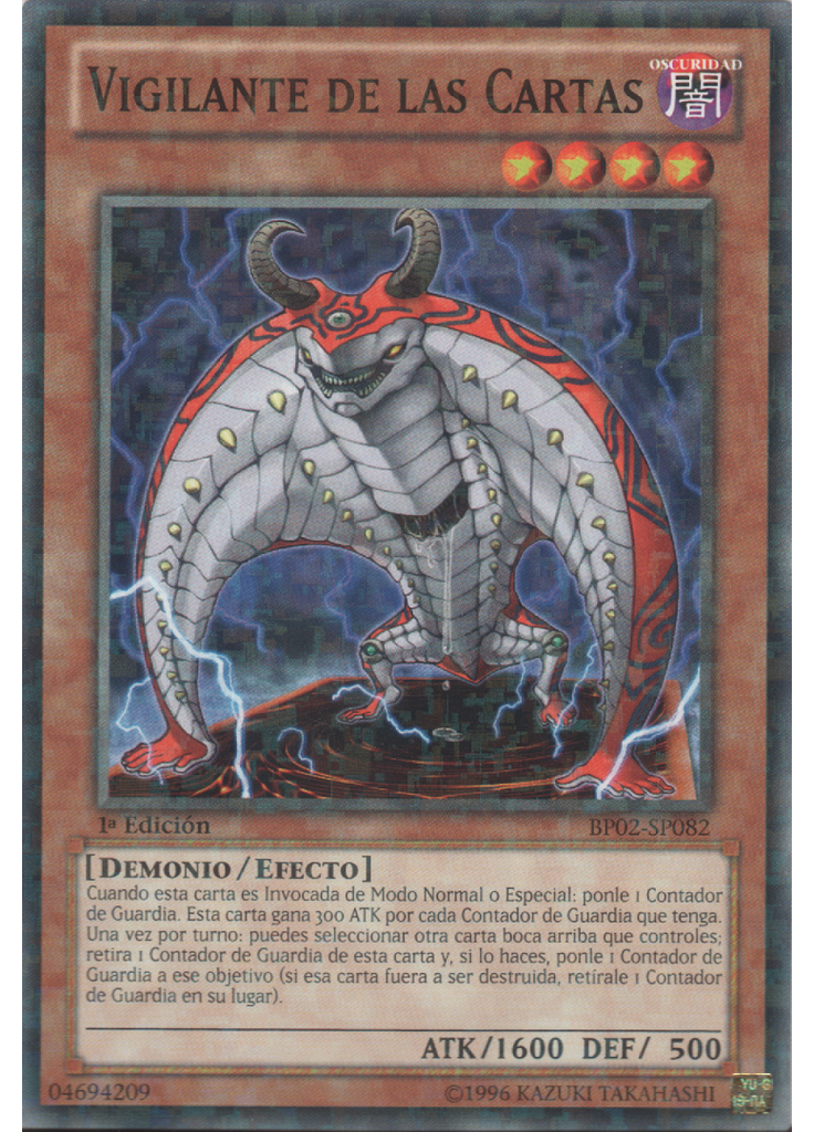 Vigilante de las Cartas (Mosaic Rare 1st Edition)