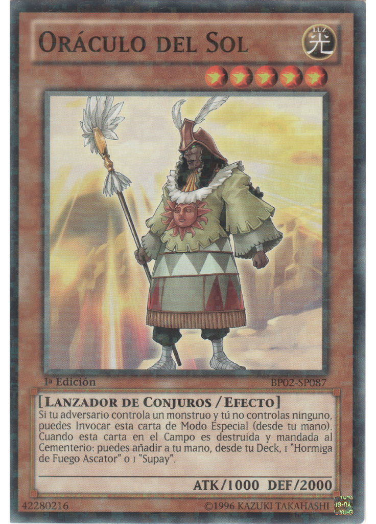 Oráculo del Sol (Mosaic Rare 1st Edition)