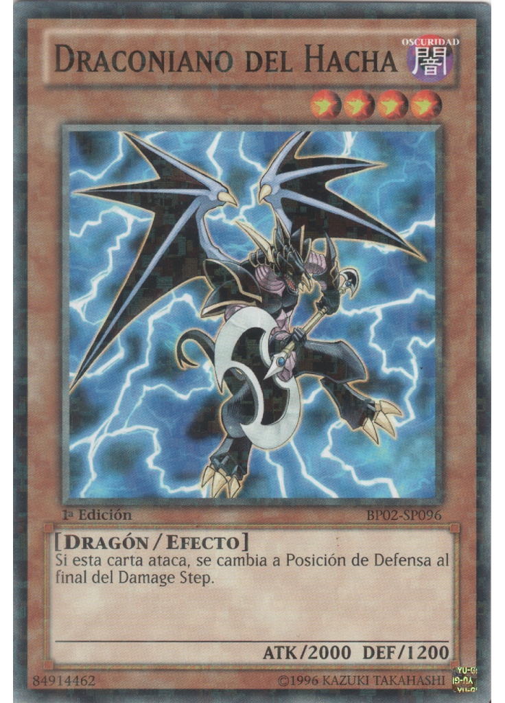 Draconiano del Hacha (Mosaic Rare 1st Edition)