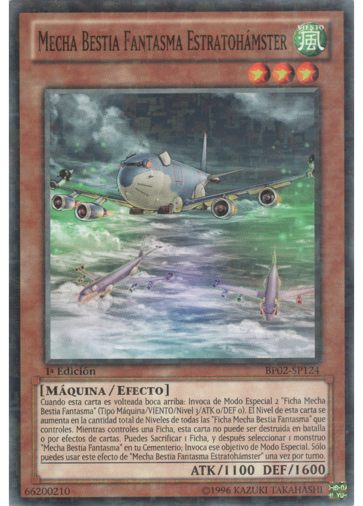 Mecha Bestia Fantasma Estratohámster (Mosaic Rare 1st Edition)