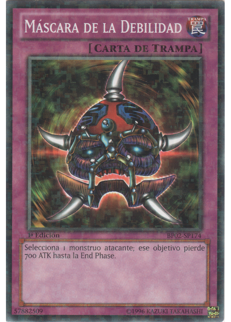 Máscara de la Debilidad (Mosaic Rare 1st Edition)