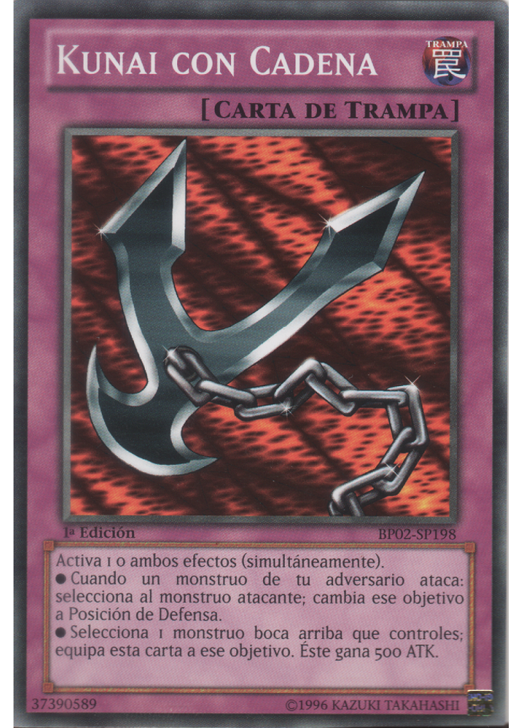 Kunai con Cadena