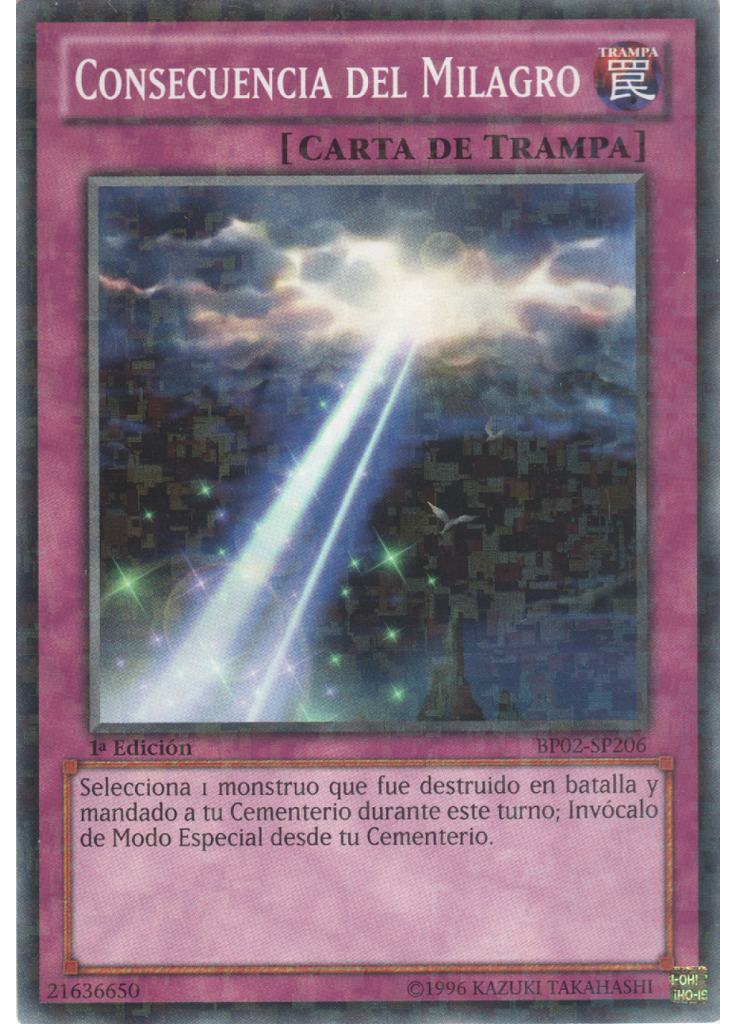Consecuencia del Milagro (Mosaic Rare 1st Edition)
