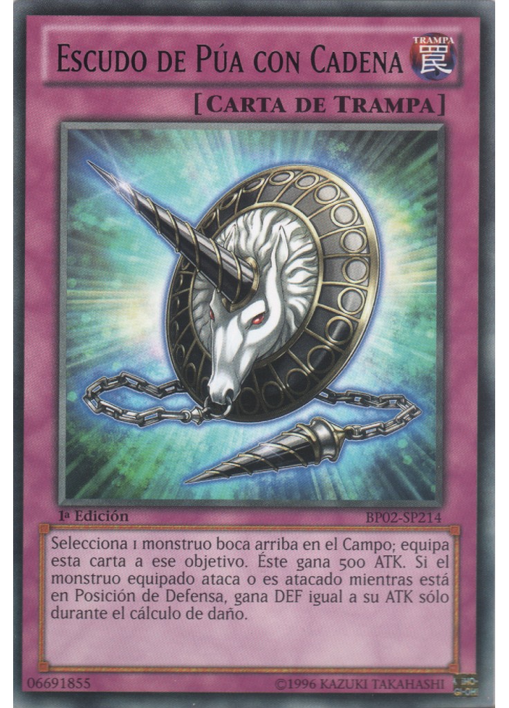 Escudo de Púa con Cadena