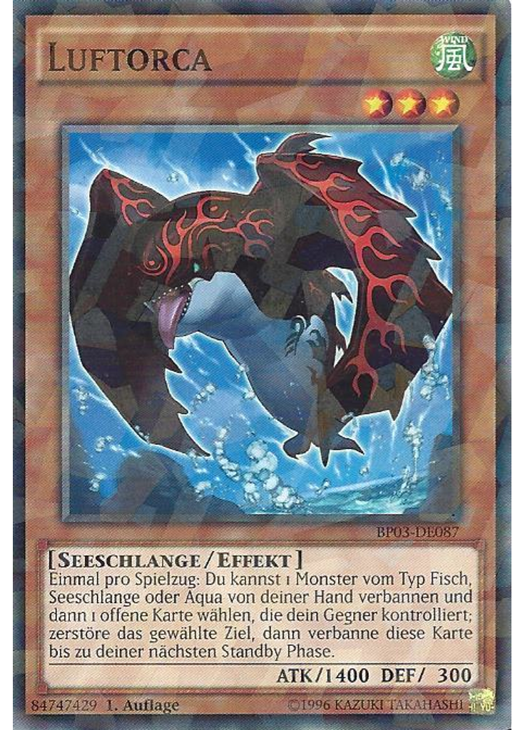 Luftorca (Shatterfoil Rare 1st Edition)
