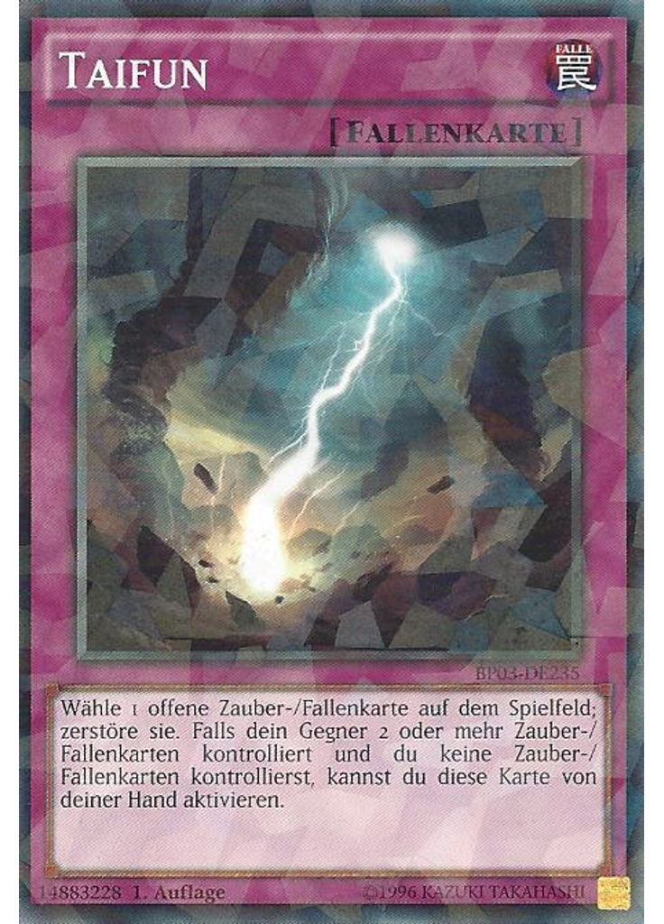 Taifun (Shatterfoil Rare 1st Edition)