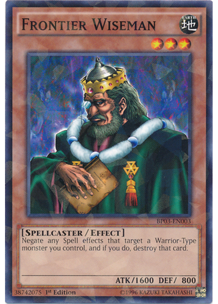Frontier Wiseman (Shatterfoil Rare 1st Edition)