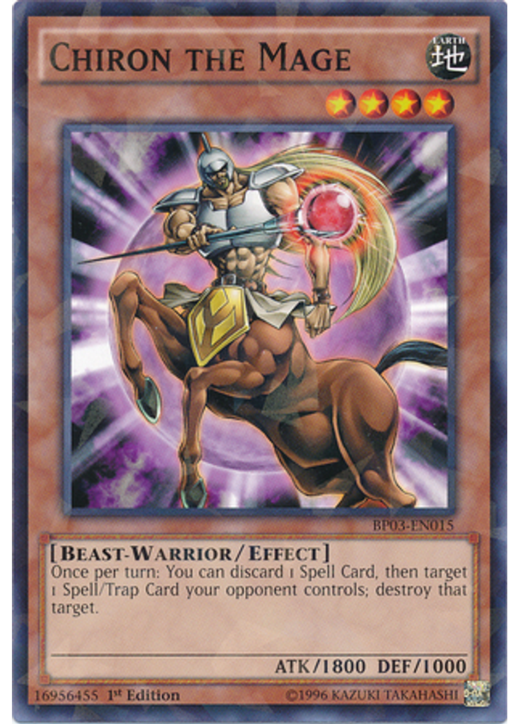 Chiron the Mage (Shatterfoil Rare 1st Edition)