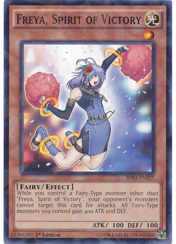Freya, Spirit of Victory (Shatterfoil Rare 1st Edition)