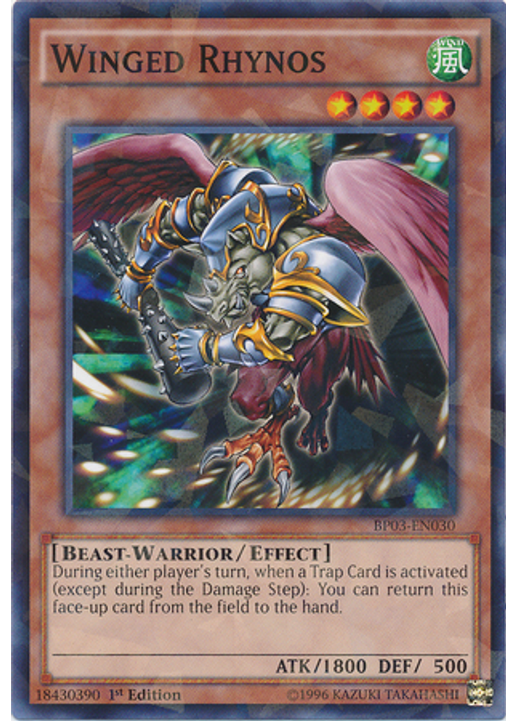Winged Rhynos (Shatterfoil Rare 1st Edition)
