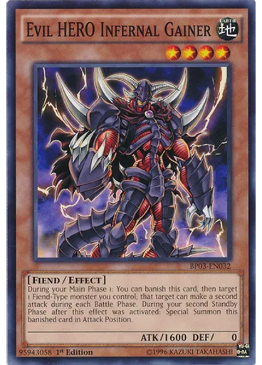Evil HERO Infernal Gainer