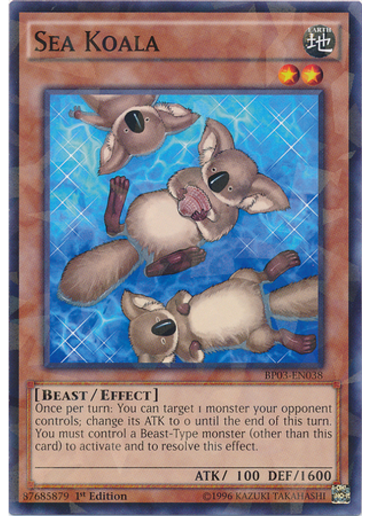Sea Koala (Shatterfoil Rare 1st Edition)