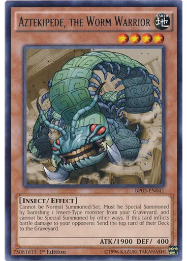 Aztekipede, the Worm Warrior