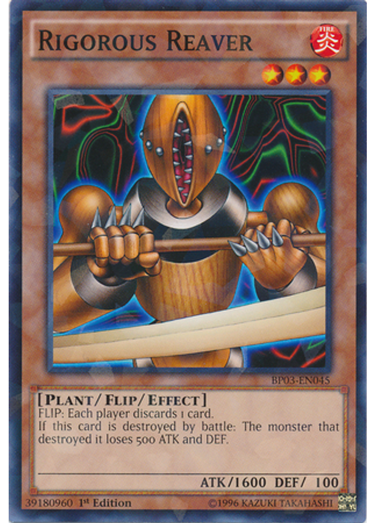 Rigorous Reaver (Shatterfoil Rare 1st Edition)