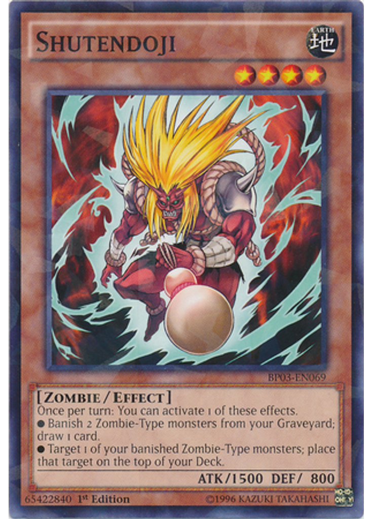 Shutendoji (Shatterfoil Rare 1st Edition)