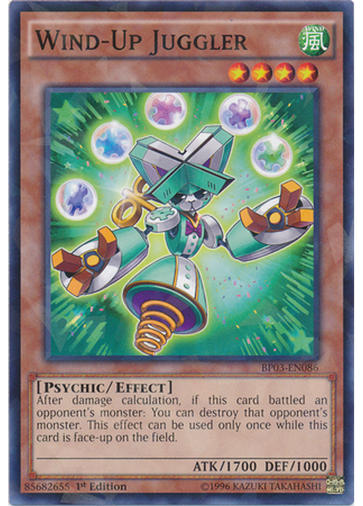 Wind-Up Juggler (Shatterfoil Rare 1st Edition)